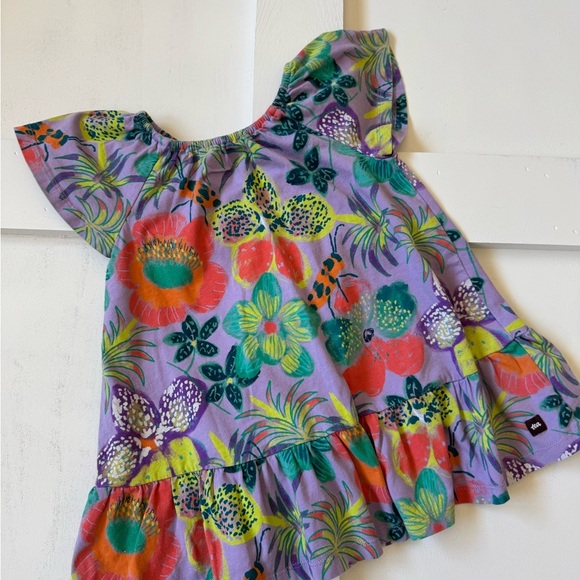 Tea Multicolor Toddler Dress - Picture 4 of 4